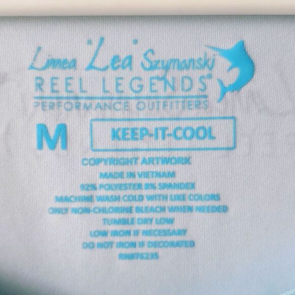 Linnea Szymanski reel legends womans long sleeve,  medium - Picture 3 of 6